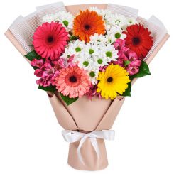 Bouquet with gerberas 