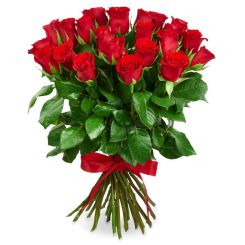 A gorgeous bouquet of red roses from Kenya