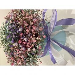 Коробочкам с разноцветными гипсофилами